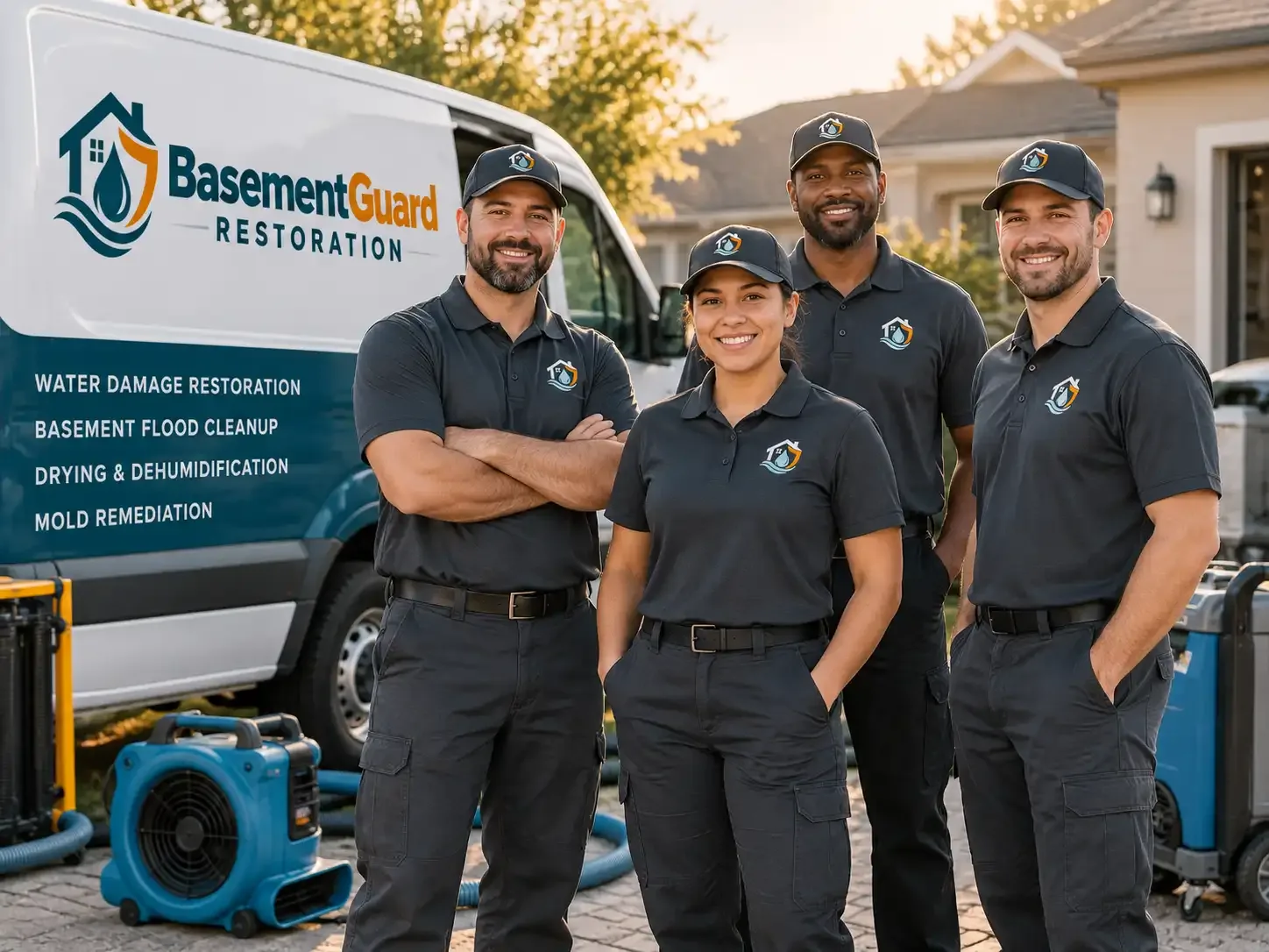 Basement Water Damage Restoration company in North Buena Vista, IA